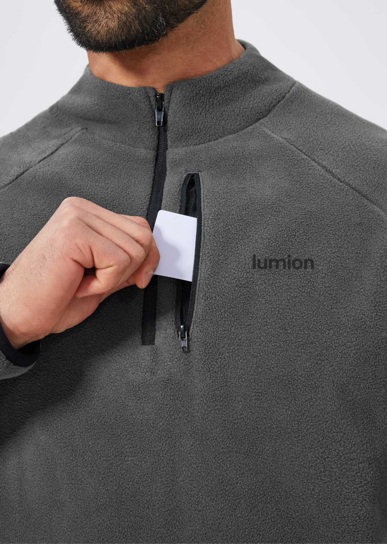Jaqueta Fleece Zip Active