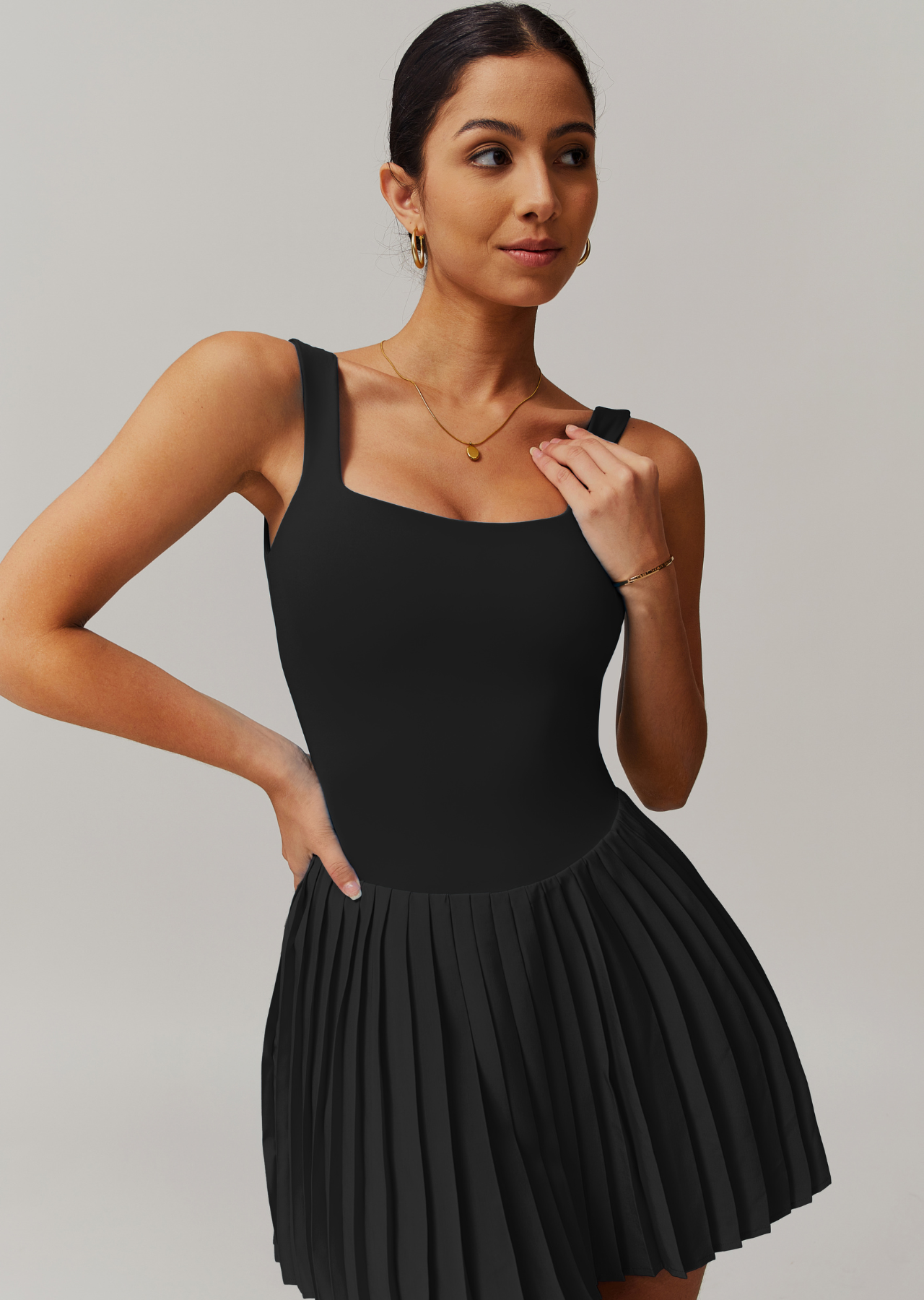 Vestido Plissado Melow