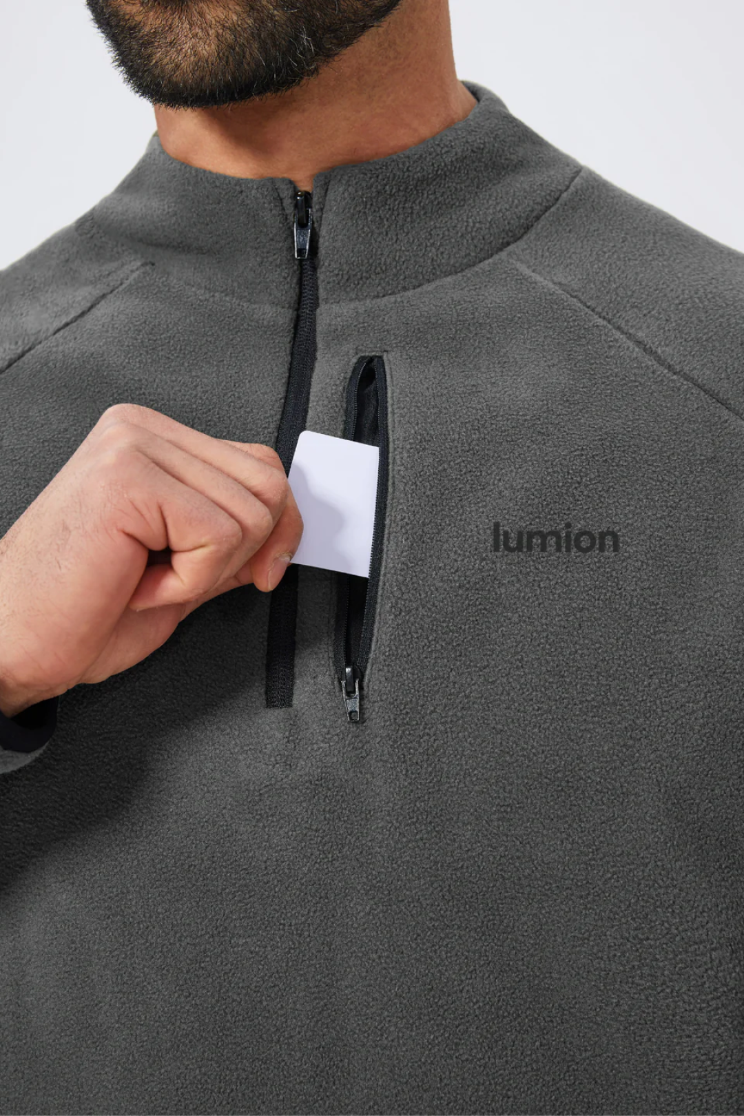 Jaqueta Fleece Zip Active