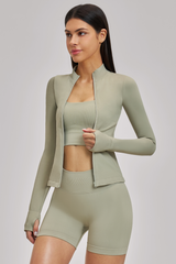 Jaqueta Amélie Zip