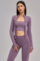 Jaqueta Amélie Zip