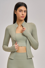 Jaqueta Élise Zip