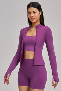 Jaqueta Élise Zip