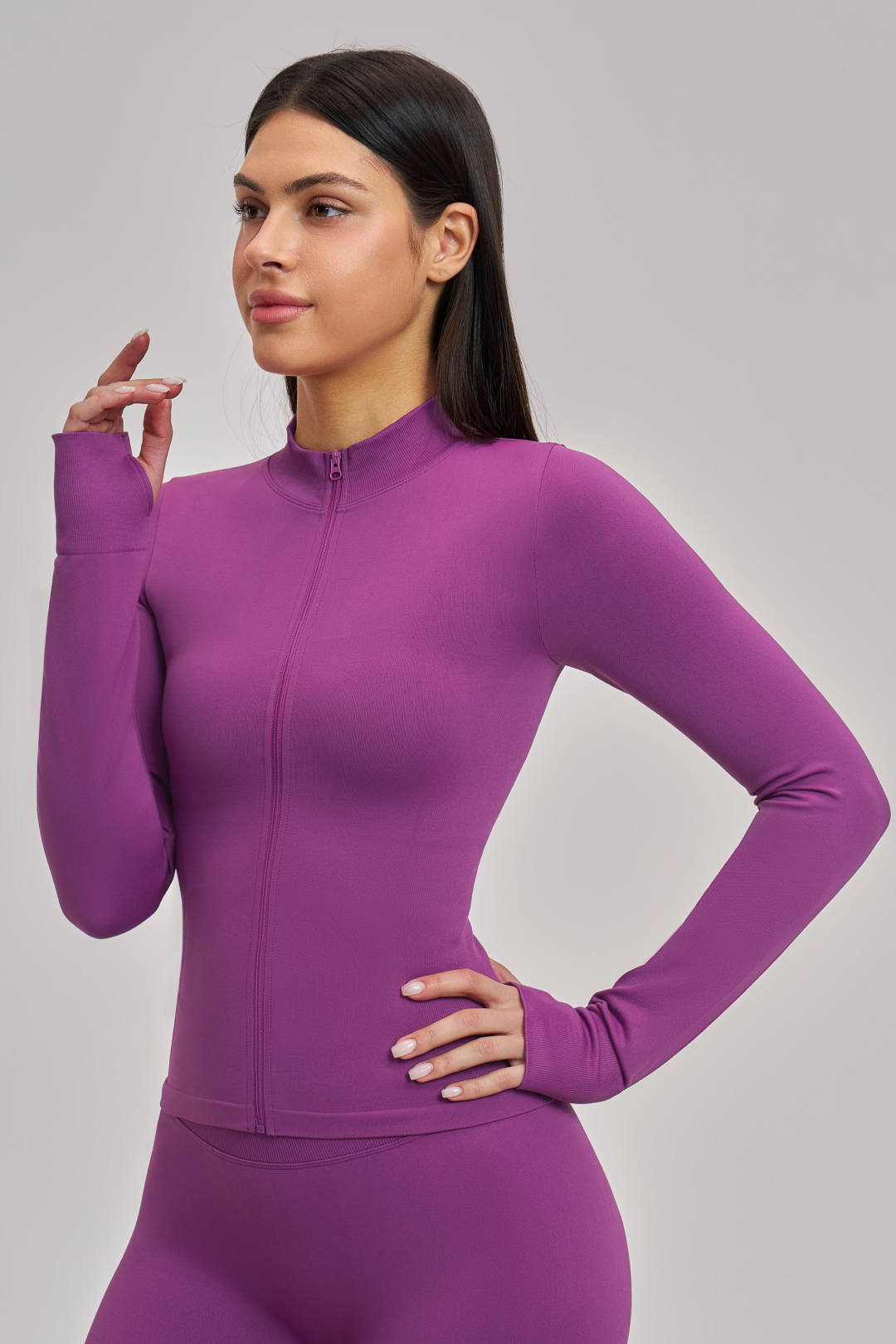 Jaqueta Élise Zip