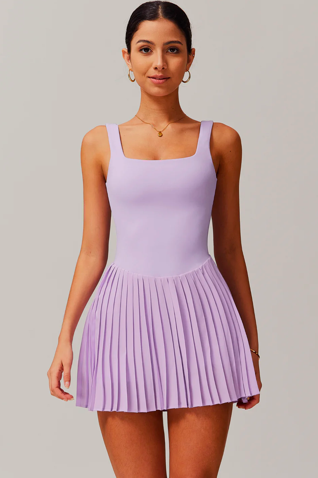 Vestido Plissado Melow