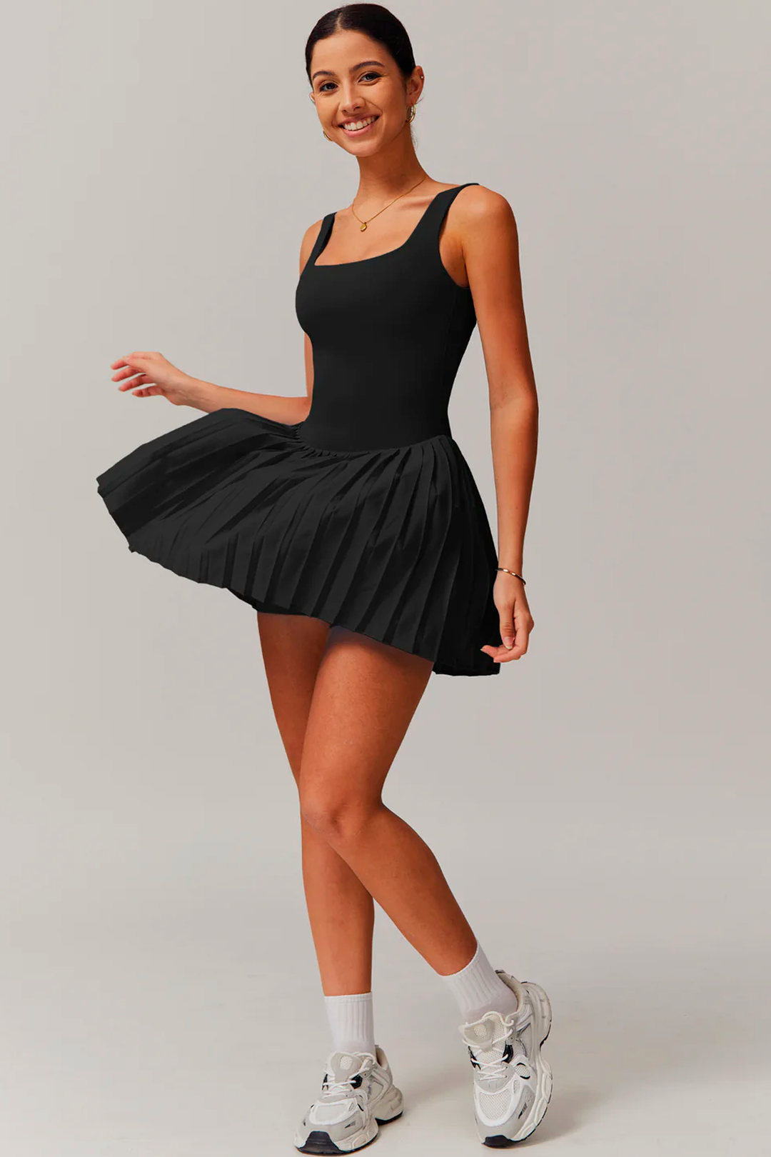 Vestido Plissado Melow